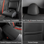 All-Inclusive Seat Cover With Leg Support for Tesla Model Y Juniper Premium 2025+
