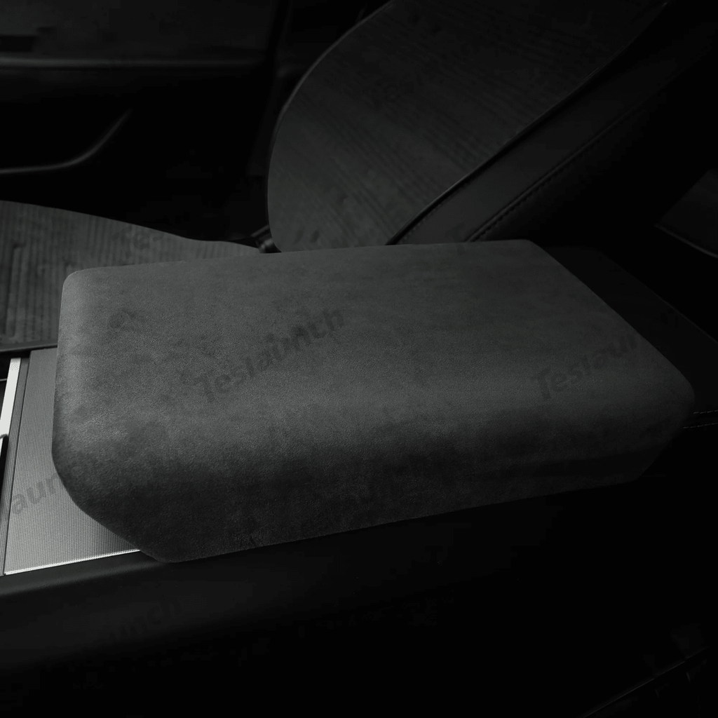 Alcantara Armrest Cover For 2024+ Model 3 Highland
