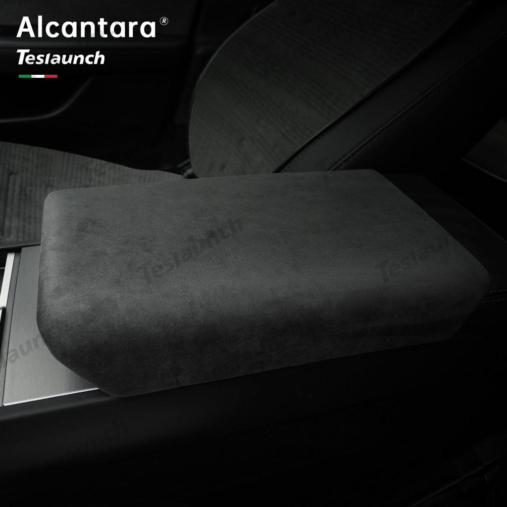 Alcantara Armrest Cover For 2024+ Model 3 Highland