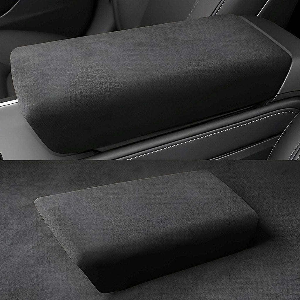 Alcantara Armrest Cover For Tesla Model 3/Y (2017+)