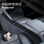 Alcantara Center Console Side Trim Sticker Cover For 2024+ Model 3 Highland (2 Pcs)