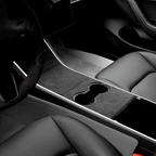 Alcantara Center Console Sticker Cover For Tesla Model 3/Y (2017-2023)