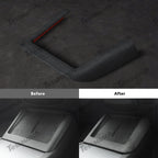 Alcantara Central Control Charging Frame Cover For 2024+ Model 3 Highland