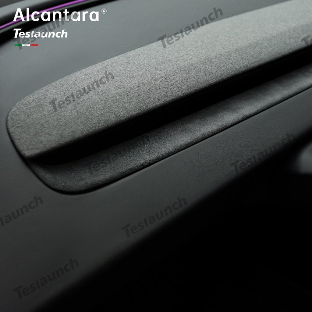 Alcantara Dashboard Air Outlet Cover For 2024+ Model 3 Highland