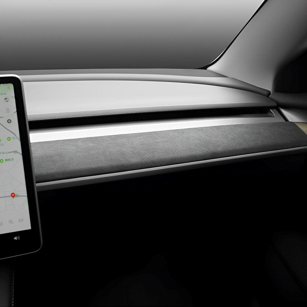 Alcantara Dashboard Cover For Tesla Model 3/Y (2017-2023)