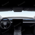 Alcantara Dashboard Fabric Decorative Sticker Cover For 2024+ Model 3 Highland