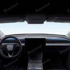 Alcantara Dashboard Fabric Decorative Sticker Cover For 2024+ Model 3 Highland