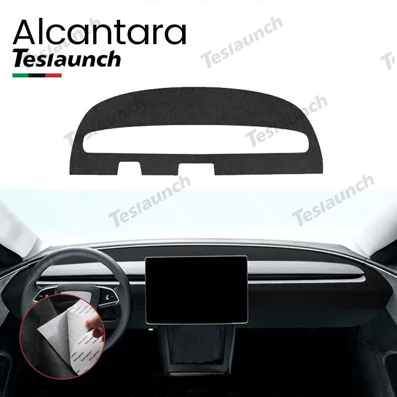 Alcantara Dashboard Reflective Stickers For 2024+ Model 3 Highland