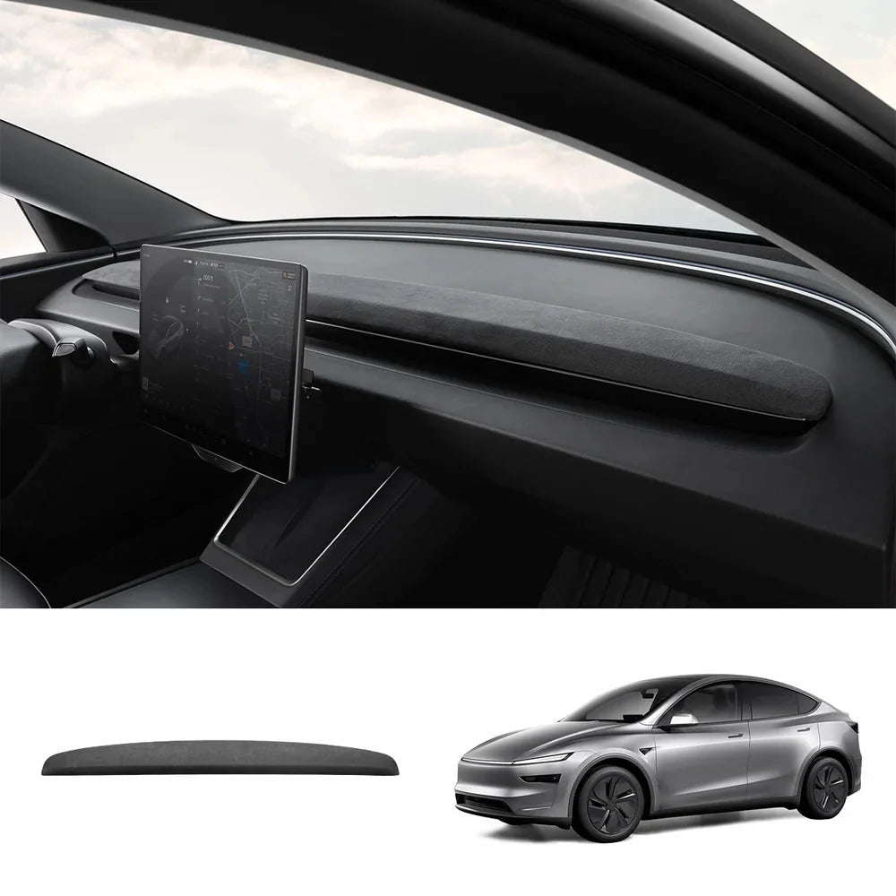 Alcantara Dashboard Replacement Panel for Tesla Model 3 Highland 2024+ / Model Y Juniper 2025+