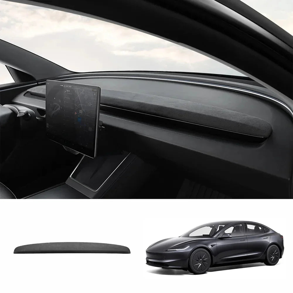 Alcantara Dashboard Replacement Panel for Tesla Model 3 Highland Standard 2025+