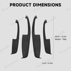 Alcantara Door Armrest Cover for Tesla Model Y Juniper 2025+