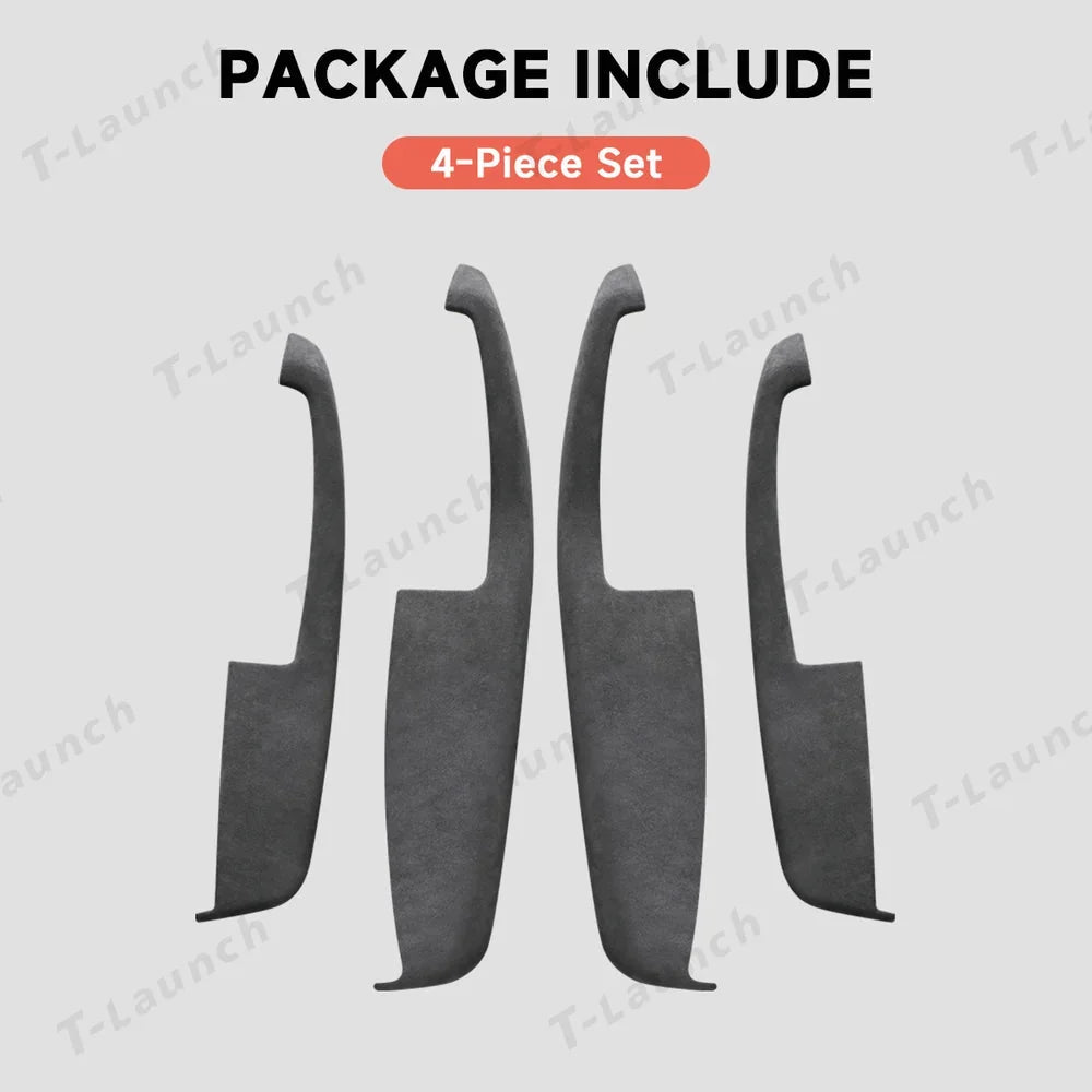 Alcantara Door Armrest Cover for Tesla Model Y Juniper 2025+