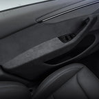 Alcantara Door Armrest Cover for Tesla Model Y Juniper 2025+
