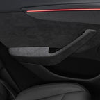 Alcantara Door Armrest Cover for Tesla Model Y Juniper 2025+