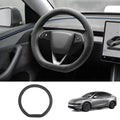 Alcantara Hand Stitch Steering Wheel Cover for Tesla Model 3/Y