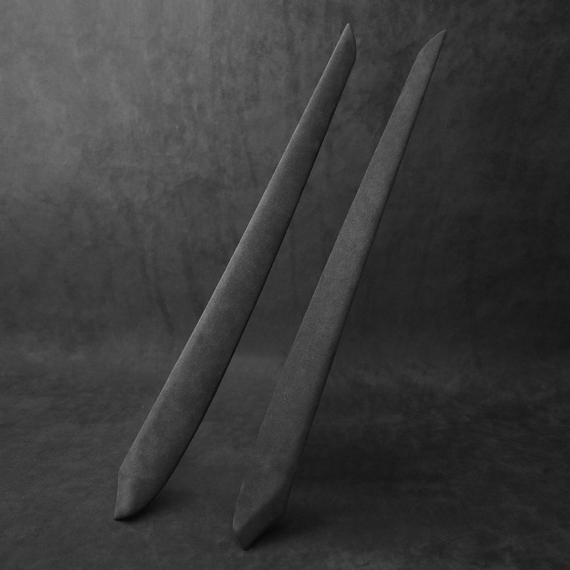 Alcantara Interior Front Door Trim Panel Caps (2 PCS) for Tesla Model 3 (2021-2023) and Model Y 2023-2024