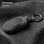 Alcantara Key Fob Cover For Tesla Model 3/Y/X/S