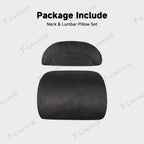 Alcantara Neck & Lumbar Support Pillow for Tesla Model 3/Y/X/S/Cybertruck