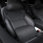 Alcantara Neck & Lumbar Support Pillow for Tesla Model 3/Y/X/S/Cybertruck