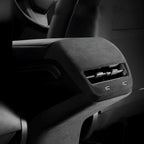 Alcantara Rear AC Vent Cover and Rear Anti-kick Cover For Tesla Model 3/Y (2017-2023)