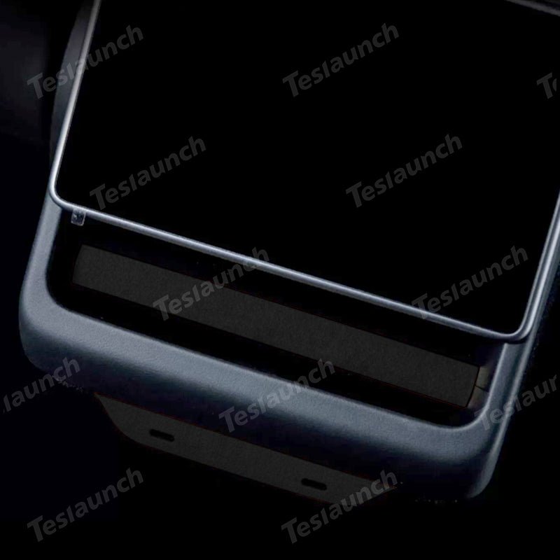 Alcantara Rear Air Vent Cover Sticker for Tesla Model Y Juniper 2025+ (2 PCS)