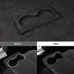 Alcantara Rear Seat Cup Cover For 2024+ Model 3 Highland