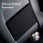 Alcantara Seat Back Anti-kick Sticker 2PCS For 2024+ Model 3 Highland
