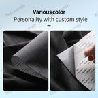 Alcantara Seat Back Anti-kick Sticker 2PCS For 2024+ Model 3 Highland