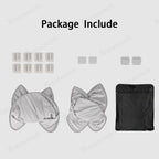 Alcantara Split Nano Ice Crystal Glass Roof Sunshade for Tesla Model Y Juniper 2025+