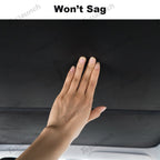Alcantara Split Nano Ice Crystal Glass Roof Sunshade for Tesla Model Y Juniper 2025+
