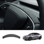 Alcantara Steering Wheel Strip Cover for Tesla Model Y Juniper 2025+