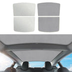 Alcantara Suede Ice Crystal Double Insulation Sunroof Sunshade for Tesla Model 3/Y