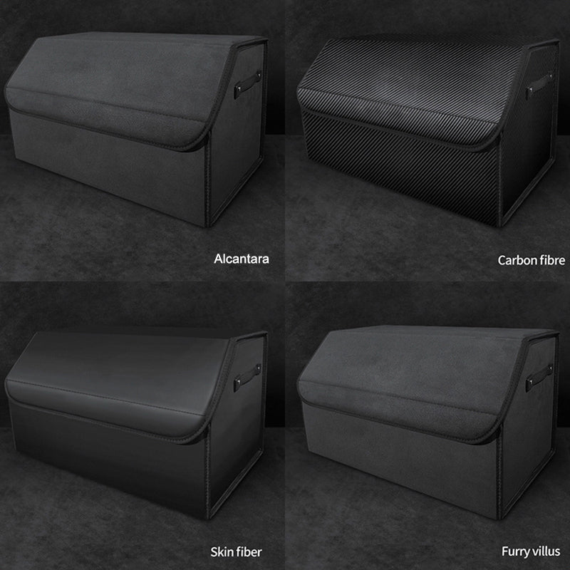 Alcantara Trunk Folding Storage Box for Tesla Model 3/Y/X/S/Cybertruck