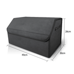 Alcantara Trunk Folding Storage Box for Tesla Model 3/Y/X/S/Cybertruck