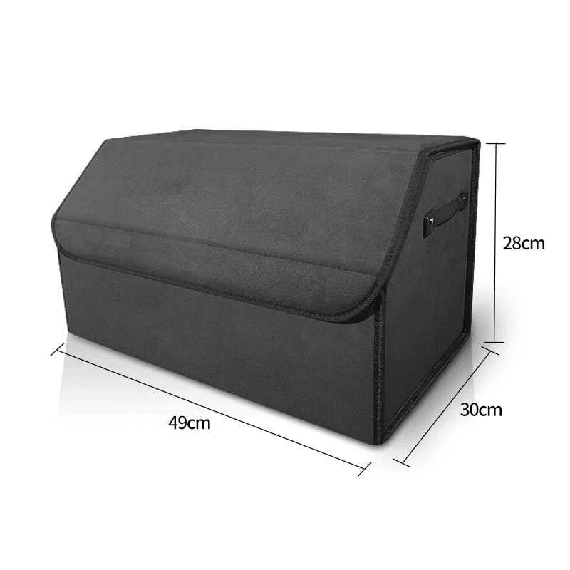 Alcantara Trunk Folding Storage Box for Tesla Model 3/Y/X/S/Cybertruck