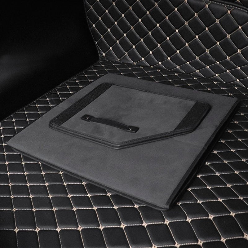 Alcantara Trunk Folding Storage Box for Tesla Model 3/Y/X/S/Cybertruck