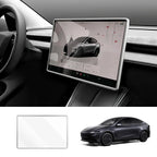 All-in-One Central Screen Tempered Glass & Frame Cover for 2026 New Tesla Model Y Standard