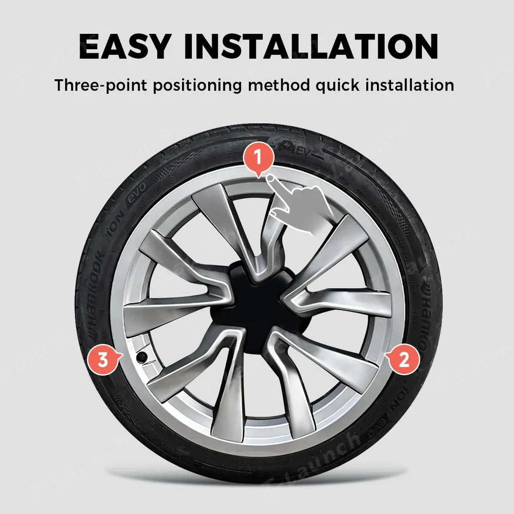 All-in-One Rim Protector for Tesla 2024+ Model 3 Highland 19" Nova Wheels