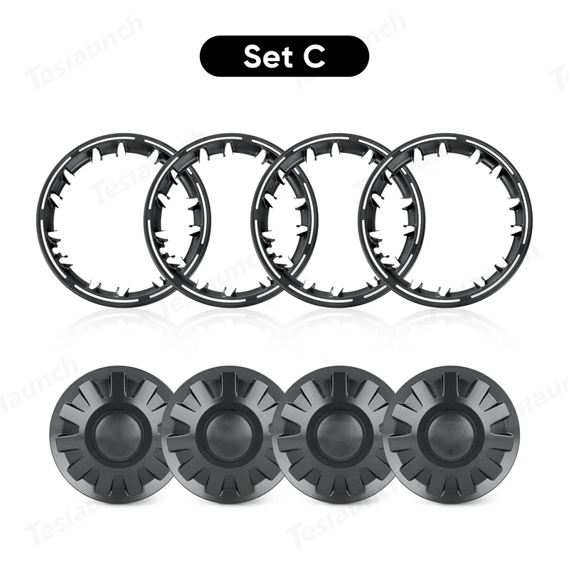 All-In-One Rim Protector For Tesla Model 3 Highland 18 Inch Photon Wheels (4 PCS)