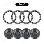 All-In-One Rim Protector For Tesla Model 3 Highland 18 Inch Photon Wheels (4 PCS)