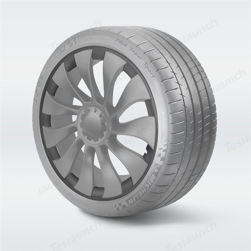 All-in-one Rim Protector for Tesla Model 3 Performance 20-inch Uberturbine Wheel