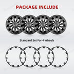 All-in-one Rim Protector for Tesla Model 3 Performance 20-inch Uberturbine Wheel