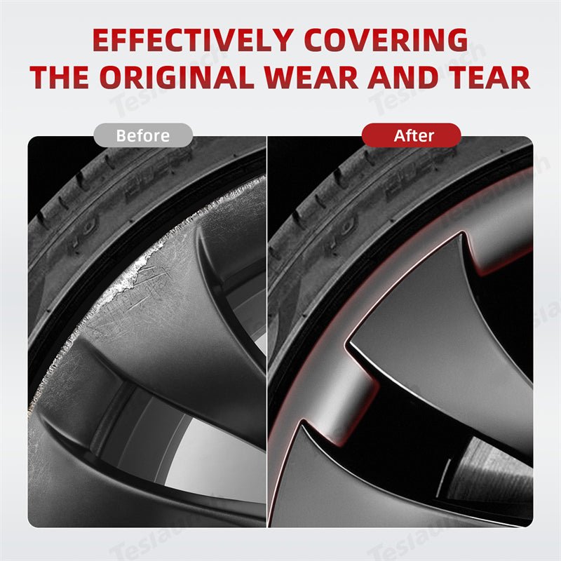 All-in-one Rim Protector for Tesla Model 3 Performance 20-inch Uberturbine Wheel