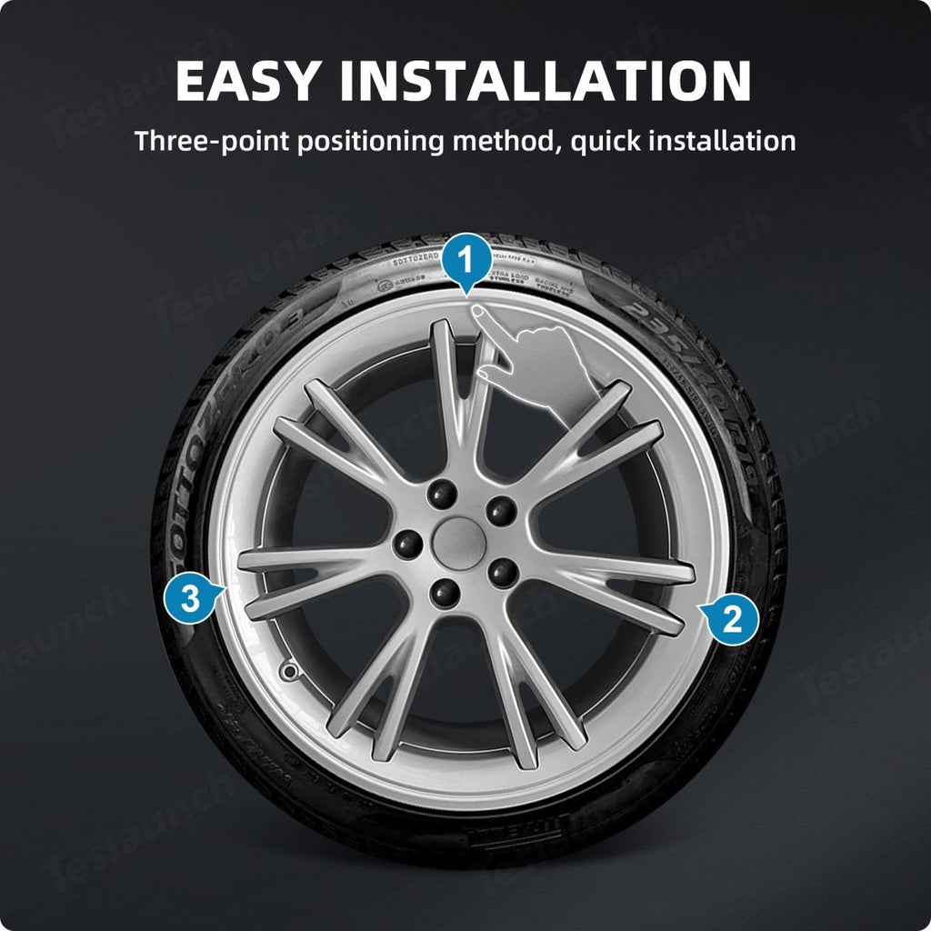All-in-one Rim Protector for Tesla Model Y 19-inch Gemini Wheel （Cannot be used with the original wheel cover）