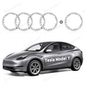 All-in-one Rim Protector for Tesla Model Y 19-inch Gemini Wheel （Cannot be used with the original wheel cover）