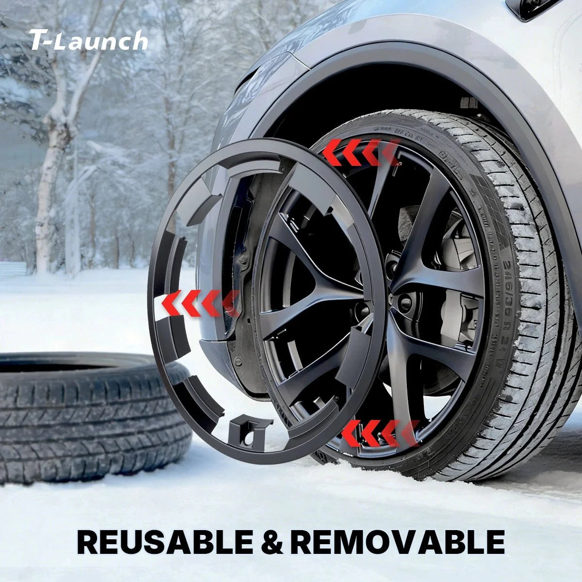 All-in-One Rim Protector for Tesla Model Y Juniper Performance 2025+ 21'' Arachnid 2.0 Wheels