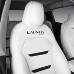 All-Inclusive Seat Cover for New Tesla Model Y Juniper Premium 2025+ (3-Lined Insignia With Launch Series Embroidery Logo)