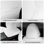 All-Inclusive Seat Cover for New Tesla Model Y Juniper Premium 2025+ (With Launch Series Embroidery Logo)