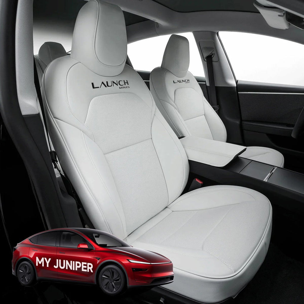 All-Inclusive Seat Cover for New Tesla Model Y Juniper Premium 2025+ (With Launch Series Embroidery Logo)