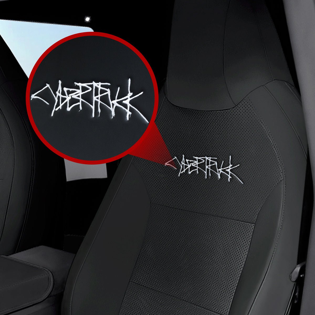 All-Inclusive Cybertruck Seat Covers for Tesla Cybertruck 2024+